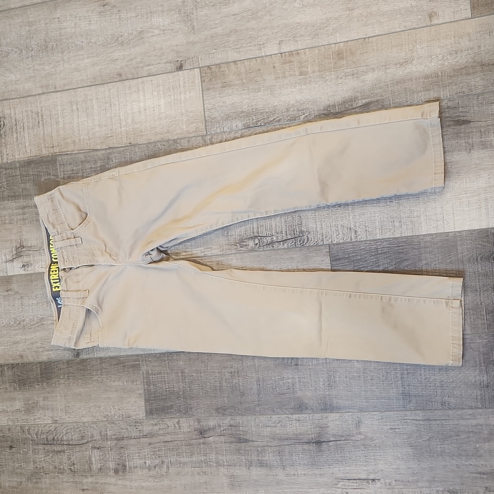 Lee Extreme Comfort boys pants sz 10R,  khaki